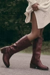Frye Kate Pull-on Boots In Red