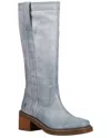 Frye Kate Pull On Leather Boot In Blue