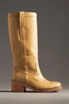Frye Kate Pull-on Boots In Gold