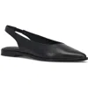 Frye Kenzie Pointed Toe Slingback Flat In Black