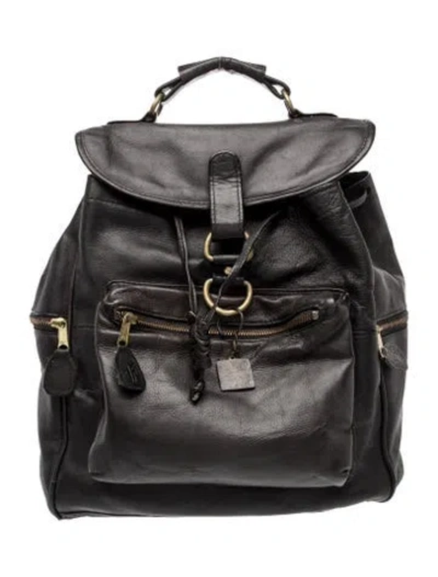 Pre-owned Frye Leather Backpack In Multi