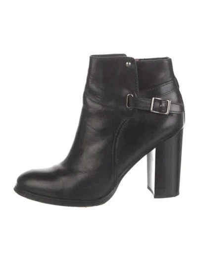 Pre-owned Frye Leather Boots In Black