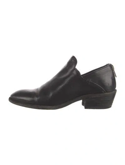 Pre-owned Frye Leather Boots In Black
