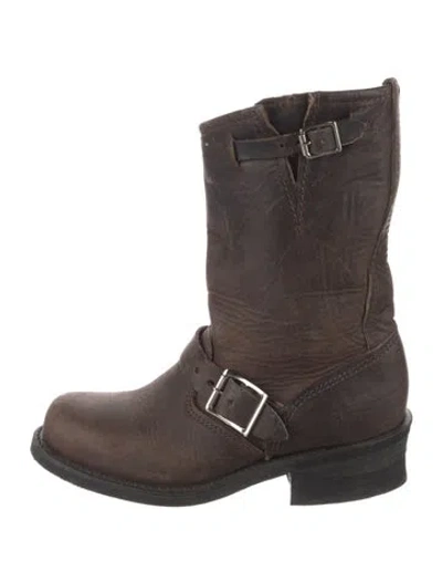 Pre-owned Frye Leather In Brown