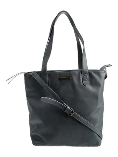 Pre-owned Frye Leather Bucket Bag In Blue