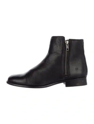 Pre-owned Frye Leather Chelsea Boots In Black