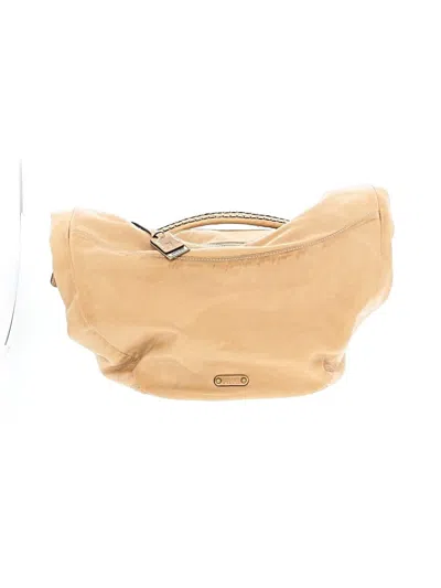 Pre-owned Frye Leather Hobo Bag In Brown