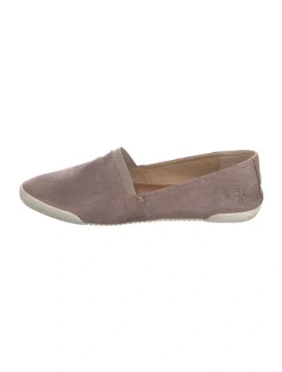 Pre-owned Frye Leather Loafers In Neutral