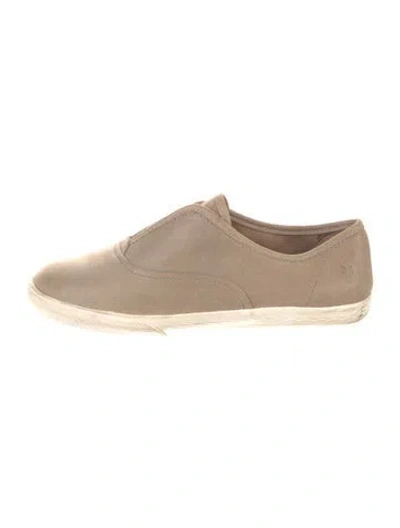 Pre-owned Frye Leather Oxfords In Neutral