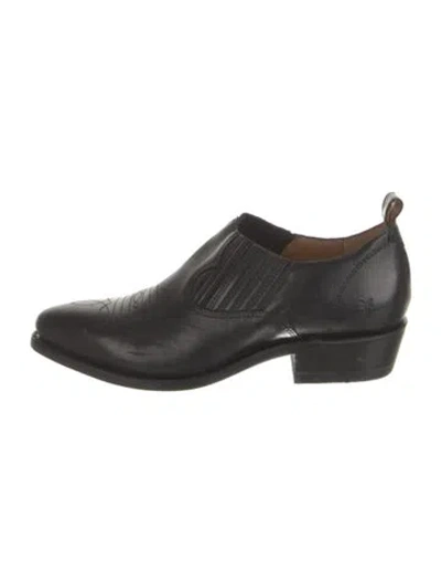 Pre-owned Frye Leather Pumps In Black