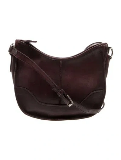 Pre-owned Frye Leather Shoulder Bag In Brown