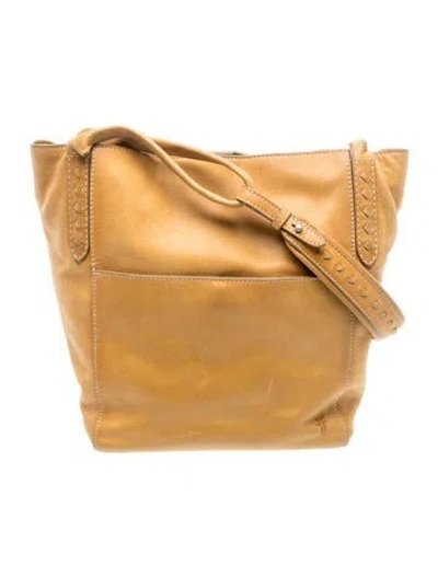 Pre-owned Frye Leather Shoulder Bag In Brown