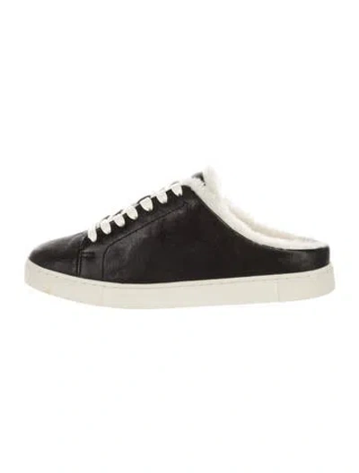Pre-owned Frye Leather Sneakers In Black