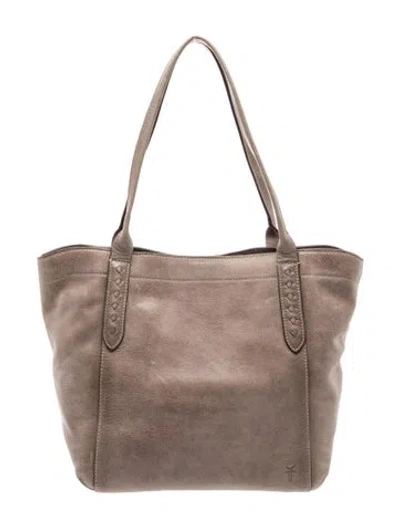 Pre-owned Frye Leather Tote In Brown
