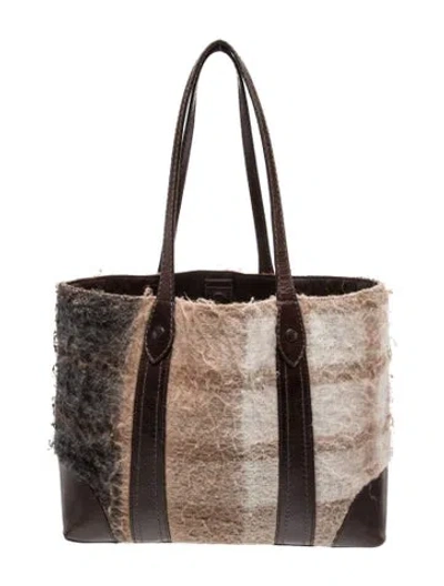 Pre-owned Frye Leather Tote In Multi