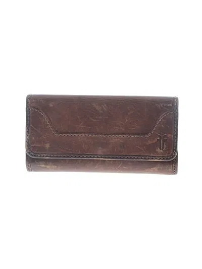 Pre-owned Frye Leather Wallet In Brown