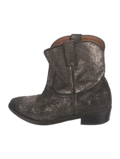 Pre-owned Frye Leather Western Boots