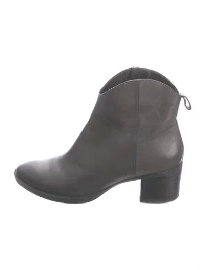 Pre-owned Frye Leather Western Boots In Black