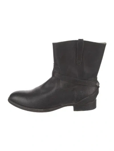 Pre-owned Frye Leather Western Boots In Multi
