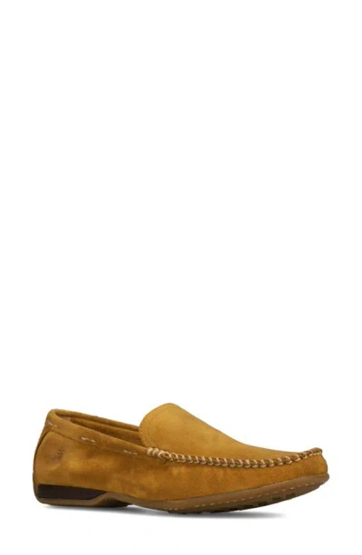 Frye Lewis Venetian Loafer In Golden Rod