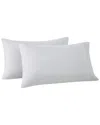 Frye Linen-blend Pillowcase Pair In Gray