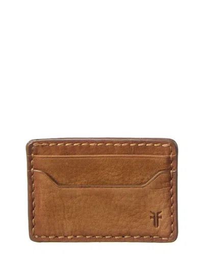 Frye Logan Leather Wallet In Brown