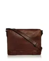 Frye Logan Messenger Bag In Dark Brown