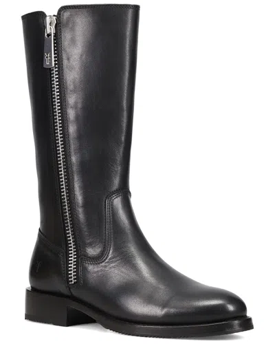 FRYE FRYE MADISON HEAVY ZIP TALL LEATHER BOOT