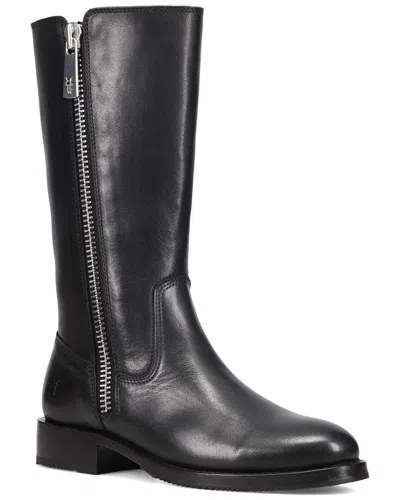 FRYE MADISON HEAVY ZIP TALL LEATHER BOOT