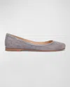 Frye Melanie Leather Slip-on Sneakers In Gold Mirror