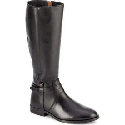 Frye Melissa Belted Knee High Boot In Animal Print