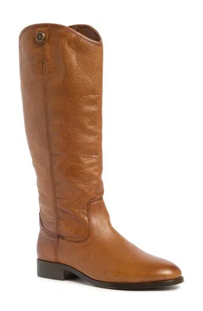Frye Melissa Button 2 Knee High Boot In Brown