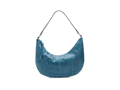 Frye Melissa Cresent Hobo Shoulder Handbags Ink: One Size In Blue