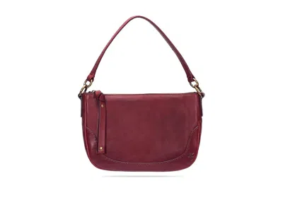 Frye Melissa Crossbody Cross Body Handbags Berry Lacquer: One Size In Red