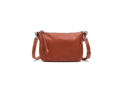 Frye Melissa Crossbody Cross Body Handbags Cream Metallic: One Size In Brown