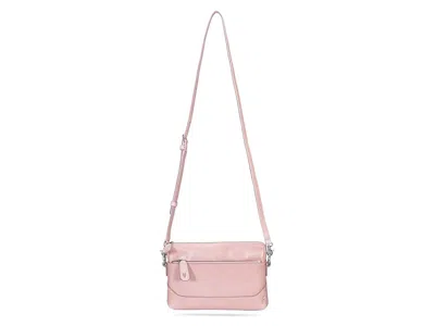 Frye Melissa Crossbody Wristlet Cross Body Handbags Woodrose: One Size In Pink