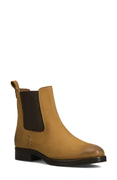 Frye Melissa Double Sole Chelsea Boot In Honey