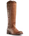 Frye Melissa Double Sole Button Lug Tall Leather Boot