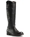 Frye Melissa Double Sole Button Lug Tall Leather Boot