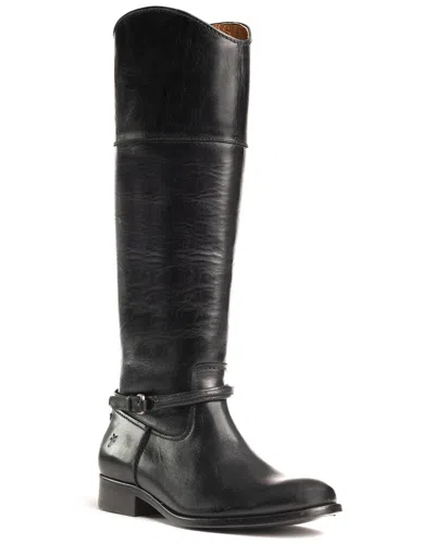 Frye Melissa Leather Boot In Black
