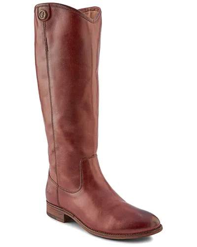 Frye Melissa Leather Boot In Brown
