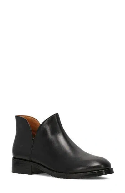 Frye Melissa Leather Bootie In Black