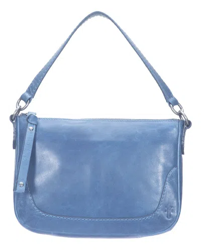 Frye Melissa Leather Crossbody In Blue