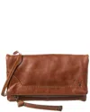 Frye Melissa Leather Crossbody In Brown