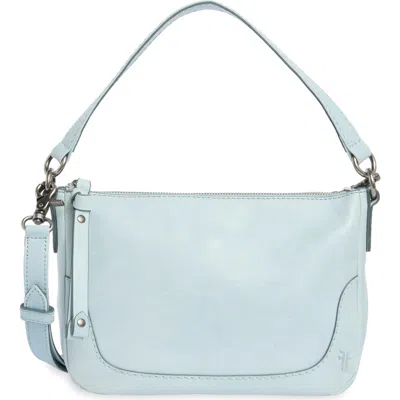 Frye Melissa Leather Crossbody In Lt. Sky