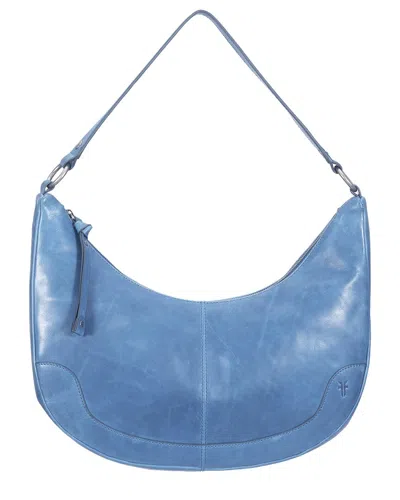 Frye Melissa Leather Hobo Bag In Blue