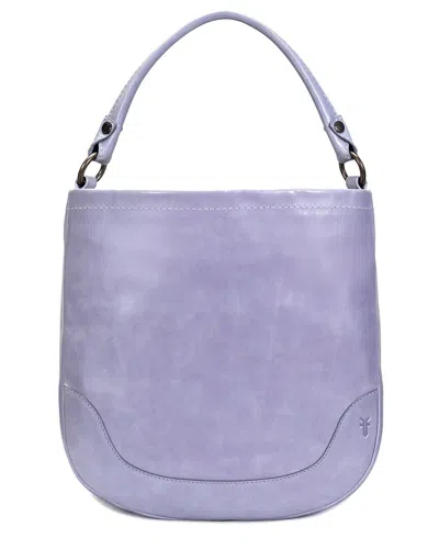 Frye Melissa Leather Hobo Bag In Purple