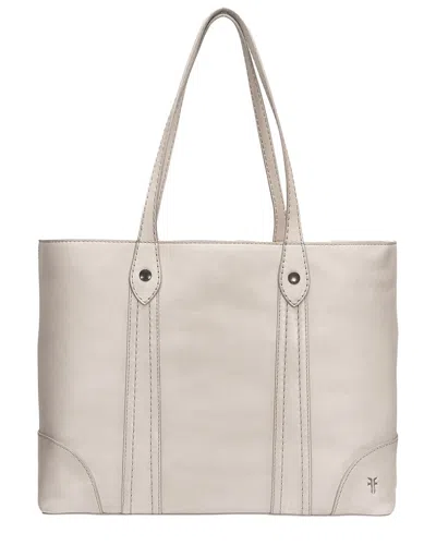 Frye Melissa Leather Shopper Tote In Brown