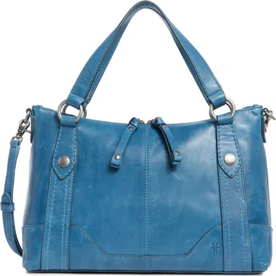 Frye Melissa Medium Leather Satchel In Ink