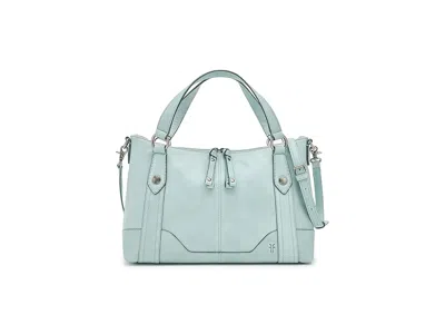 Frye Melissa Medium Satchel Handbags Cream Metallic: One Size In Brown